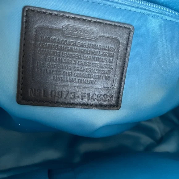 Vintage Coach Leah Patent Leather Tote - Picture 14 of 14